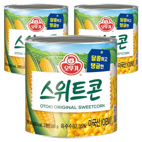 상품 이미지: 오뚜기 스위트콘, 340g, 3개