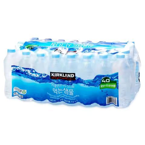상품 이미지: 코스트코 커클랜드 먹는샘물 생수 500ml x 40개