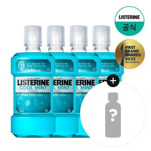 상품 이미지: 리스테린 쿨 민트 750ml x4+(증) 100ml 랜덤1개(스트롱)