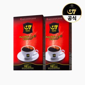 상품 이미지: 베트남 블랙커피 퓨어블랙 라이트 0.9g 110개입 X 2개