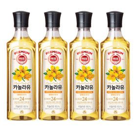 상품 이미지: 사조 카놀라유 500ml x 4개