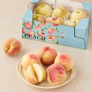 상품 이미지: 기획 백도 복숭아 1.5kg (4~7입) 박스
