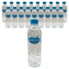 상품 이미지: 백산수 생수 500ml x 20PET