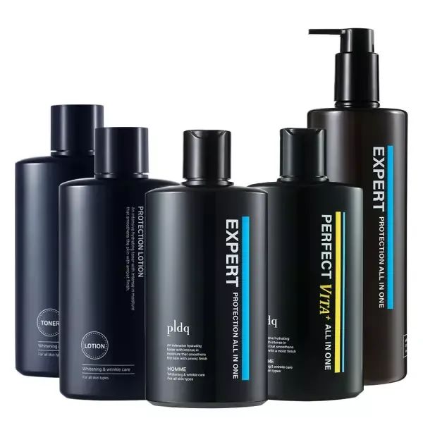 상품 이미지: 피엘디크 남성화장품 올인원 스킨 로션 200ml 500ml 단품 2개구성 택 / 미백+주름개선 기능성