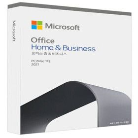 상품 이미지: MS OFFICE 2021 HOMEBUSINESS pkc 영구용 기업용 박스 패키지
