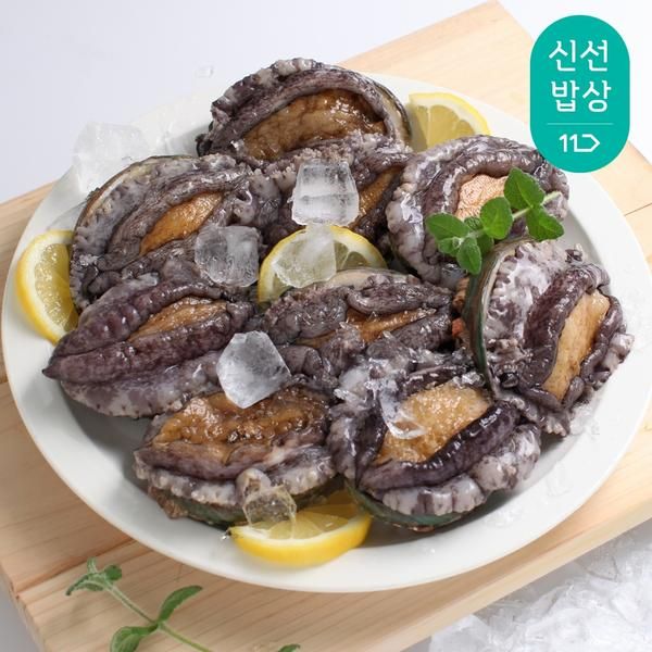 상품 이미지: 완도 활 전복 1kg 14-15미  / 산소팩포장