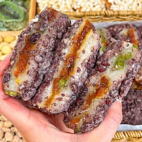 상품 이미지: 농가살리기 30년 전통 통팥호박찰시루떡 2kg (18-22개 내외)