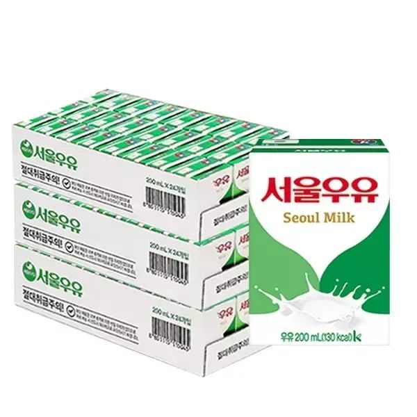 상품 이미지: 서울우유 멸균우유 200mlx72개