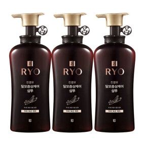 상품 이미지: 려 진결모 탈모증상케어 샴푸 두피모근케어 490ml 3개