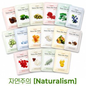 상품 이미지: (100매+무배)푸드어홀릭 네이처스킨 마스크팩 100매/16종 특가기획