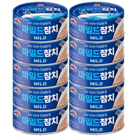 상품 이미지: 사조 마일드참치 150g 10개