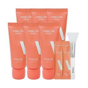 상품 이미지: 프란츠 봉톡신 크림 마스크 랩핑 모델링 마스크팩 60g 6개+10g 2매+전용 스파출라