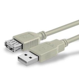 상품 이미지: 케이블메이트 USB 2.0 A-A M/F 연장 케이블 (5m) (밀알)