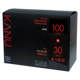 상품 이미지: 맥심 카누 미니 다크로스트 아메리카노 130T 스틱 커피 원두 블랙