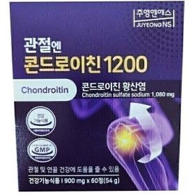 상품 이미지: 주영엔에스 관절엔 콘드로이친 1200 900mg x 60정 1개 / jh