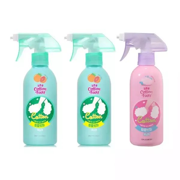 상품 이미지: 온더바디 발을씻자 코튼풋샴푸 비누향, 385ml, 1개 + 자몽, 2개