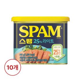 상품 이미지: (온라인) CJ 스팸라이트 340g x10개