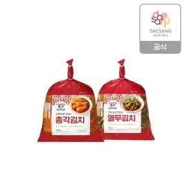 상품 이미지: 종가 총각김치 850G + 열무김치 900G