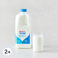 상품 이미지: 서울우유 나100% 저지방우유, 2개, 1.8L