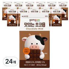 상품 이미지: 곰곰 맛있는 초코우유, 24개, 200ml