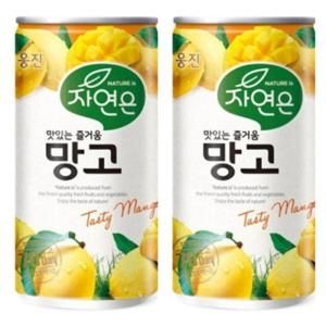 상품 이미지: 웅진 자연은 망고 180ml x 60캔 (30캔x2박스)