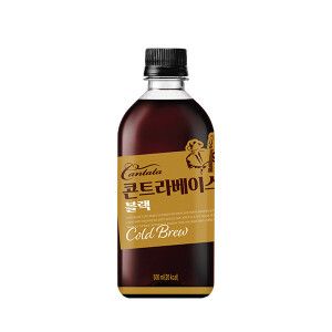 상품 이미지: 칸타타 콘트라베이스 콜드브루 블랙커피 500ml 24pet