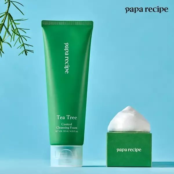상품 이미지: 파파레서피 티트리 컨트롤 클렌징 폼 120ml 2개