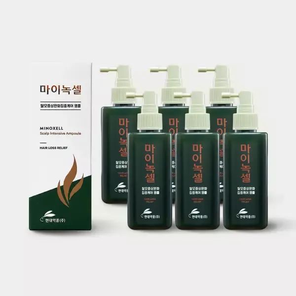 상품 이미지: 현대약품 마이녹셀 스칼프 인텐시브 탈모앰플 토닉 200ml 6개