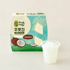 상품 이미지: FruitMoji 후룻컵 나타데코코, 198g, 1개, 4개입