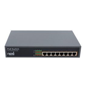 상품 이미지: POE+기가비트허브 스위치 8포트 150W 스위칭 CCTV IP카메라 NAS인터넷 익스텐더 산업용 PTZ AP 공유기 설치