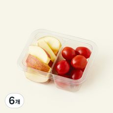 상품 이미지: 프레쉬팜 사과 & 스테비아 방울 토마토, 6개, 200g