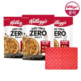 상품 이미지: 시리얼 프로틴 그래놀라 제로슈거 350g x 3개 + 피크닉매트