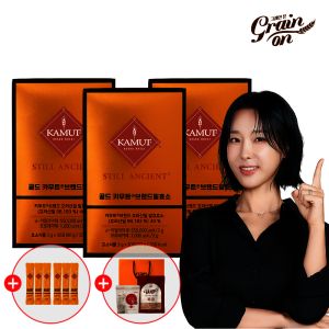 상품 이미지: 그레인온 골드 카무트효소 3개월분(3g x 90포) +추가 6포 + 파로 500g + 쇼핑백  + 파로저당씬칩