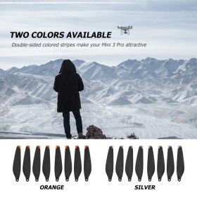 상품 이미지: DJI 드론용 교체 프로펠러 저소음 퀵 릴리스 블레이드 날개 팬 DJI 미니 3 프로 프로펠러