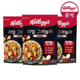 상품 이미지: 시리얼 리얼 그래놀라 오리지널 400g x 3개