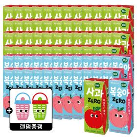 상품 이미지: 히야 제로 사과 200mlx48입+히야 제로 복숭아 200mlx24입 +히야 후르츠팟 1개 증정