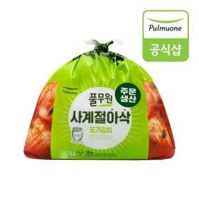상품 이미지: 생산직송 풀무원 일년 내내 아삭하고 시원한 사계절 아삭 포기김치 10kg..35729442
