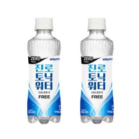 상품 이미지: 진로 토닉워터(제로) 300ml x 24pet  에이드 탄산음료