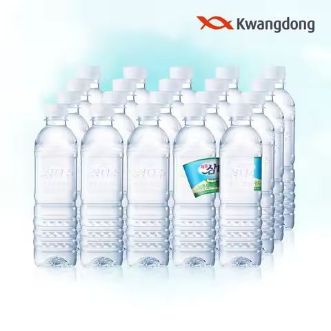 상품 이미지: 제주 삼다수 생수 그린 무라벨 500ml 20개 (유/무라벨 랜덤 발송)