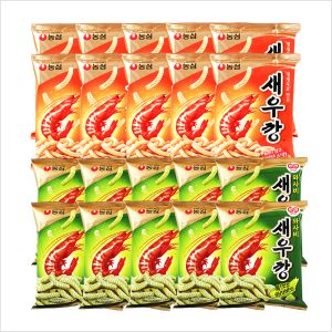 상품 이미지: 농심 새우깡 10봉 + 와사비새우깡 10봉