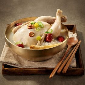 상품 이미지: 올반 삼계탕 (900g X 4팩) 국내산 닭 신세계푸드 초복 중복 말복 실온보관
