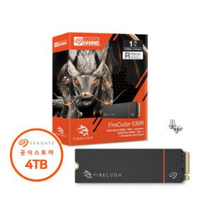 상품 이미지: 파이어쿠다 530R 히트싱크 M.2 NVMe SSD 4TB 공식스토어-오늘출발