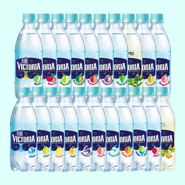 상품 이미지: 20+20 더빅토리아 탄산수 /탄산음료 500ml 21종 골라담기 (총 2박스/분리배송)