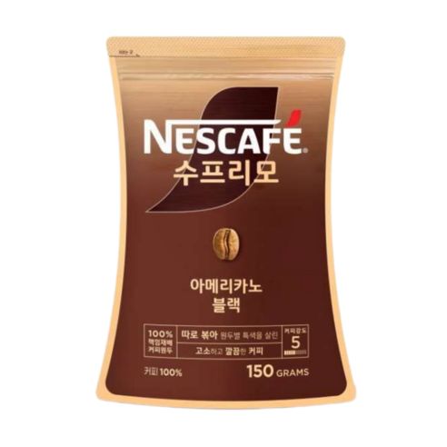 상품 이미지: 네스카페 수프리모 아메리카노 블랙 파우치