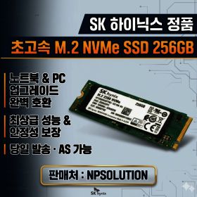 상품 이미지: SK하이닉스 PC601 M.2 NVMe SSD 256GB 벌크