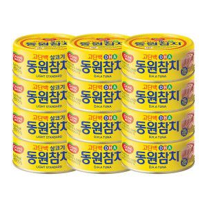 상품 이미지: 동원 DHA 150G 8캔 + 라이트스탠다드 150G 4캔