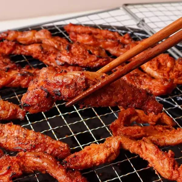 상품 이미지: 국내산 숯불 매콤 닭목살 300g x 4팩 1.2kg