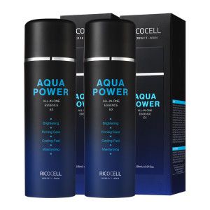 상품 이미지: (1+1) 리코셀 퍼펙트 맨 아쿠아 파워 올인원 에센스 150ml /남성화장품 미백 주름개선 시트러스향