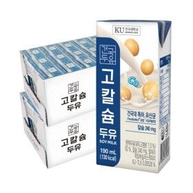 상품 이미지: 건국유업고칼슘두유 190ml 48팩(2박스)