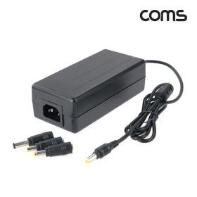 상품 이미지: Coms 노트북 전원 어댑터 아답터 DC 19V 4.74A 지원 외경5.5 내경2.5 젠더3종/노트북전원선/노트북전원잭/